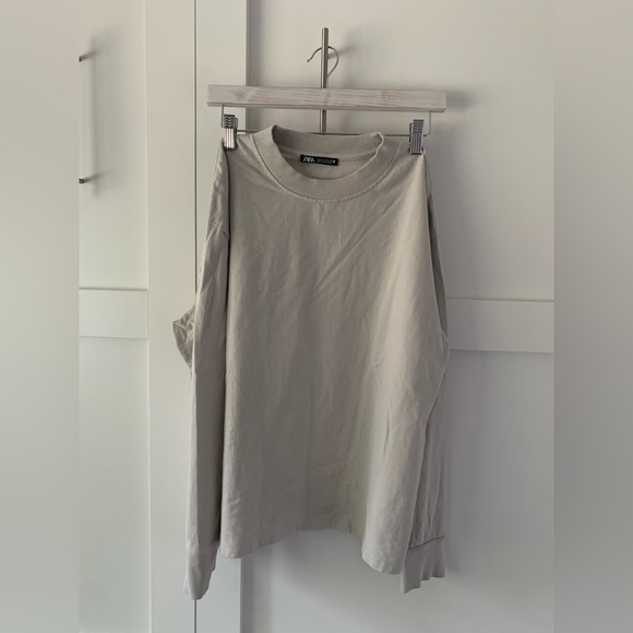ZARA LONG SLEEVED SHIRT - Picture 7 of 9